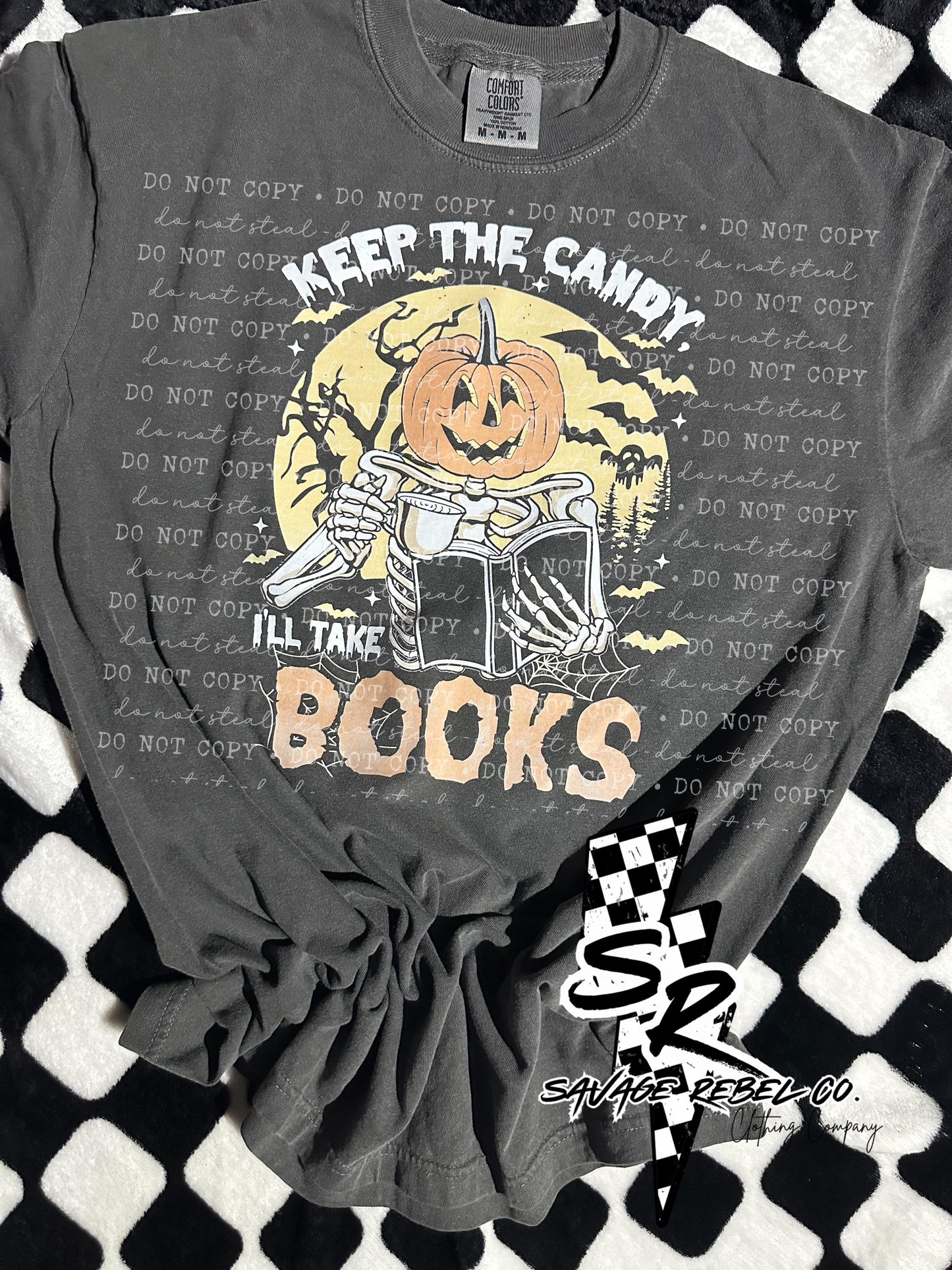 You keep the candy I'll take the books t.shirt- Halloween candy, Books t.shirt - Halloween T.shirt