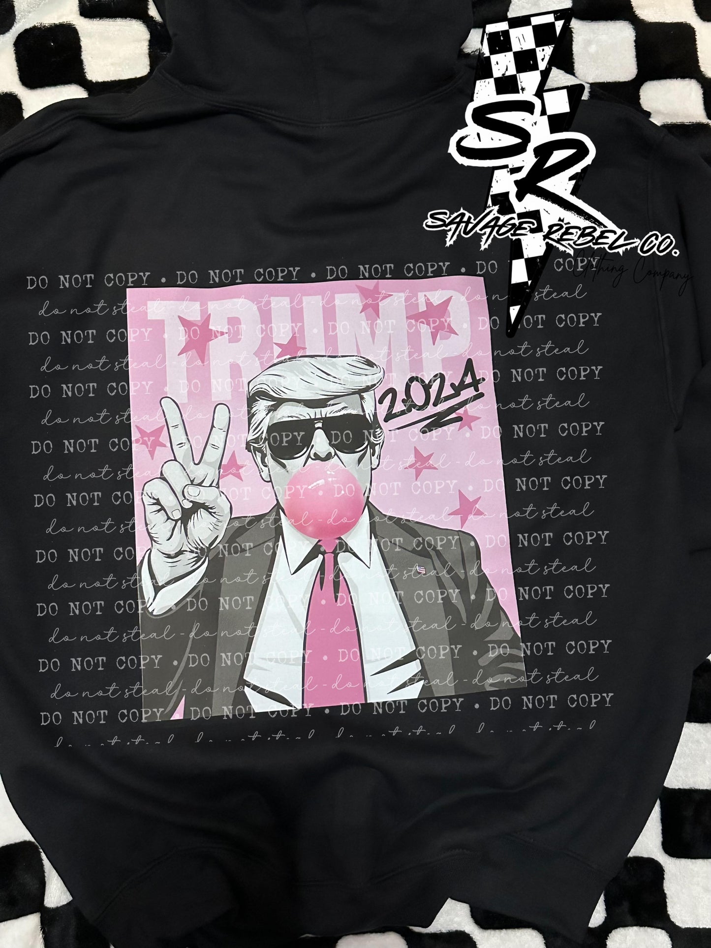 PINK Trump 2024 Hoodie