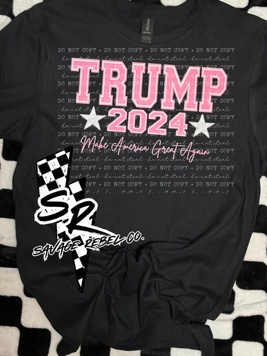 Pink Trump 2024 T.shirt