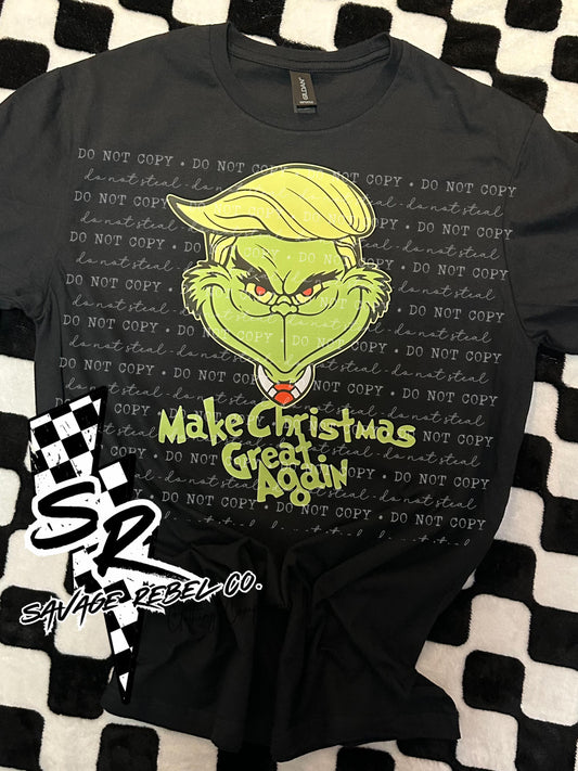 Make Christmas Great Again Trump T.shirt