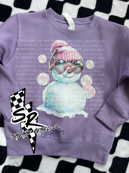 Youth Snowman Sweatshirt