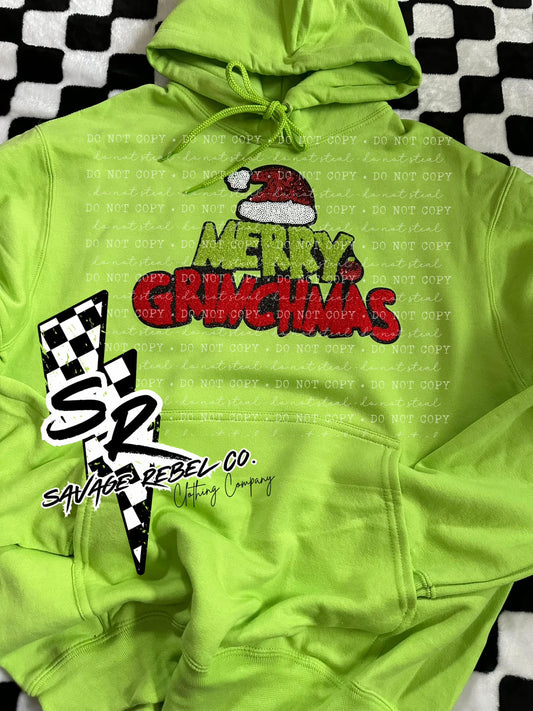 Merry Grinchmas Hoodie