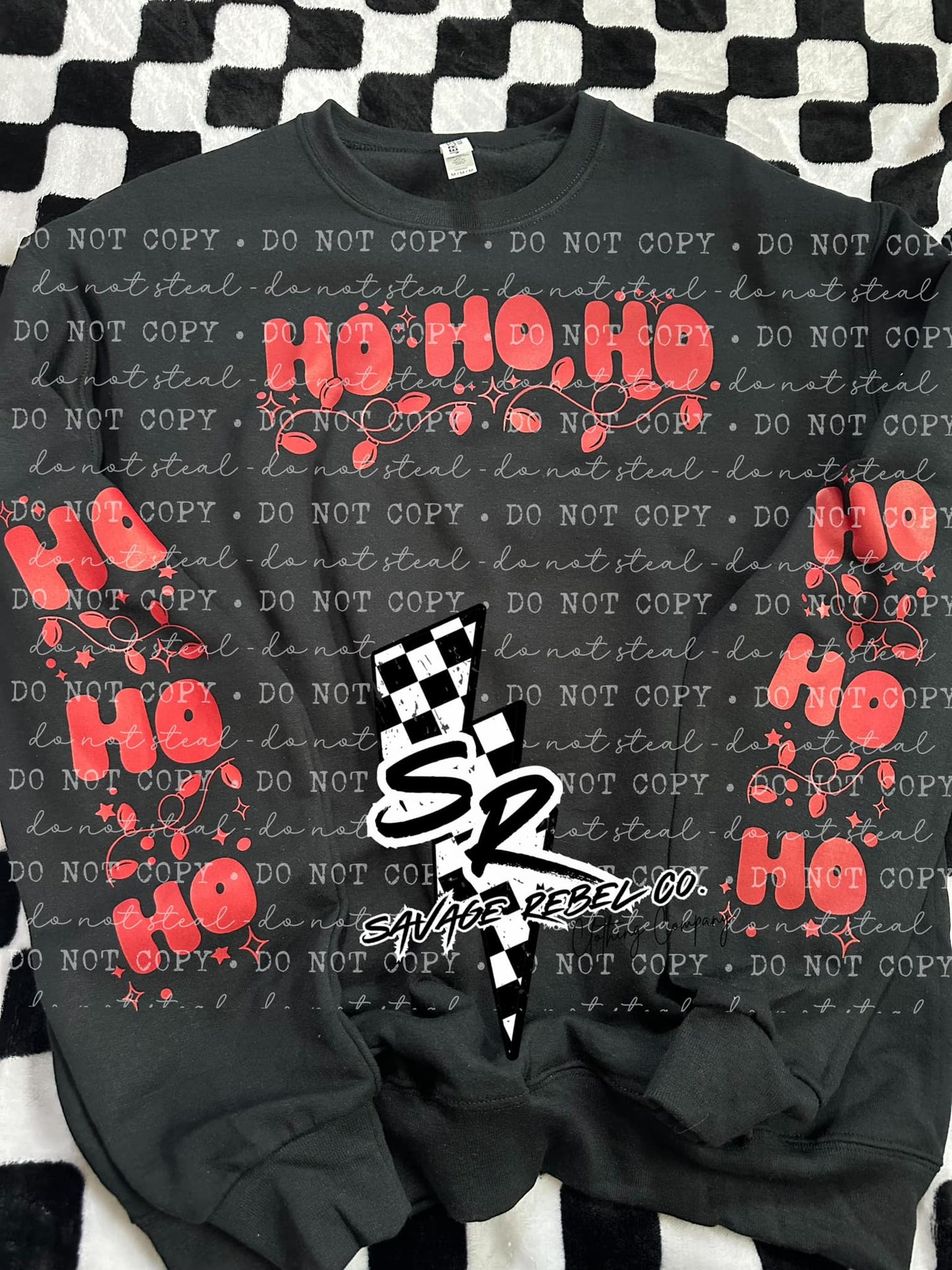 HO HO HO Christmas Sweatshirt