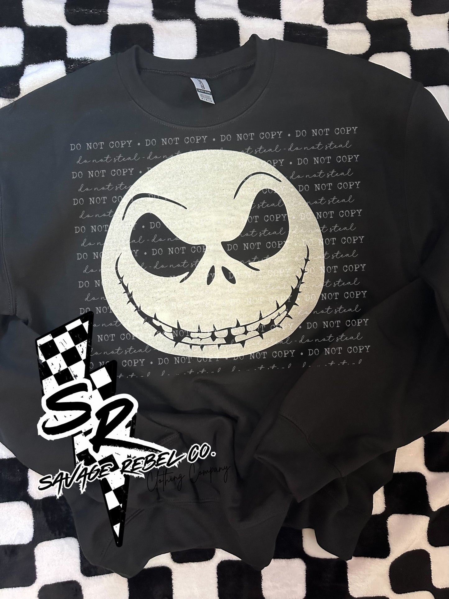 Jack glow in the dark sweatshirt - glow in the dark sweatshirt