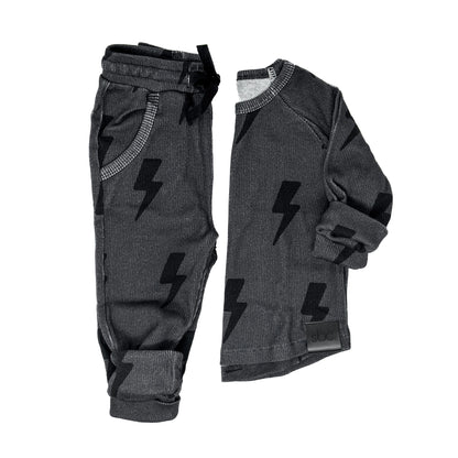 Lightning bolt Organic Ribbed Set